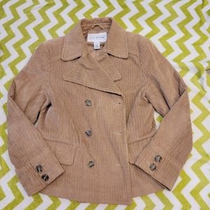 Vintage J.G. Hook Corduroy Peacoat Large